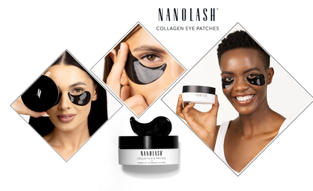 Plasturi cu colagen pentru ochii nanolash