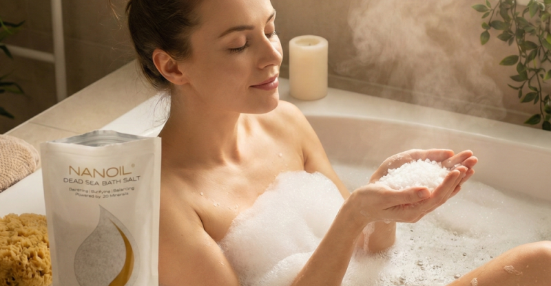 nanoil sare de mare pentru baie